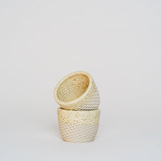 Espressobecher Basket (Hell, Vanille)